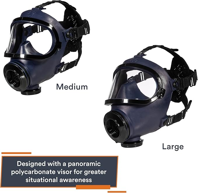 MIRA Safety MD-1 Children's Gas Mask - Full-Face Protective Respirator for CBRN Defense